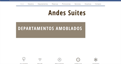 Desktop Screenshot of andes-suites.cl